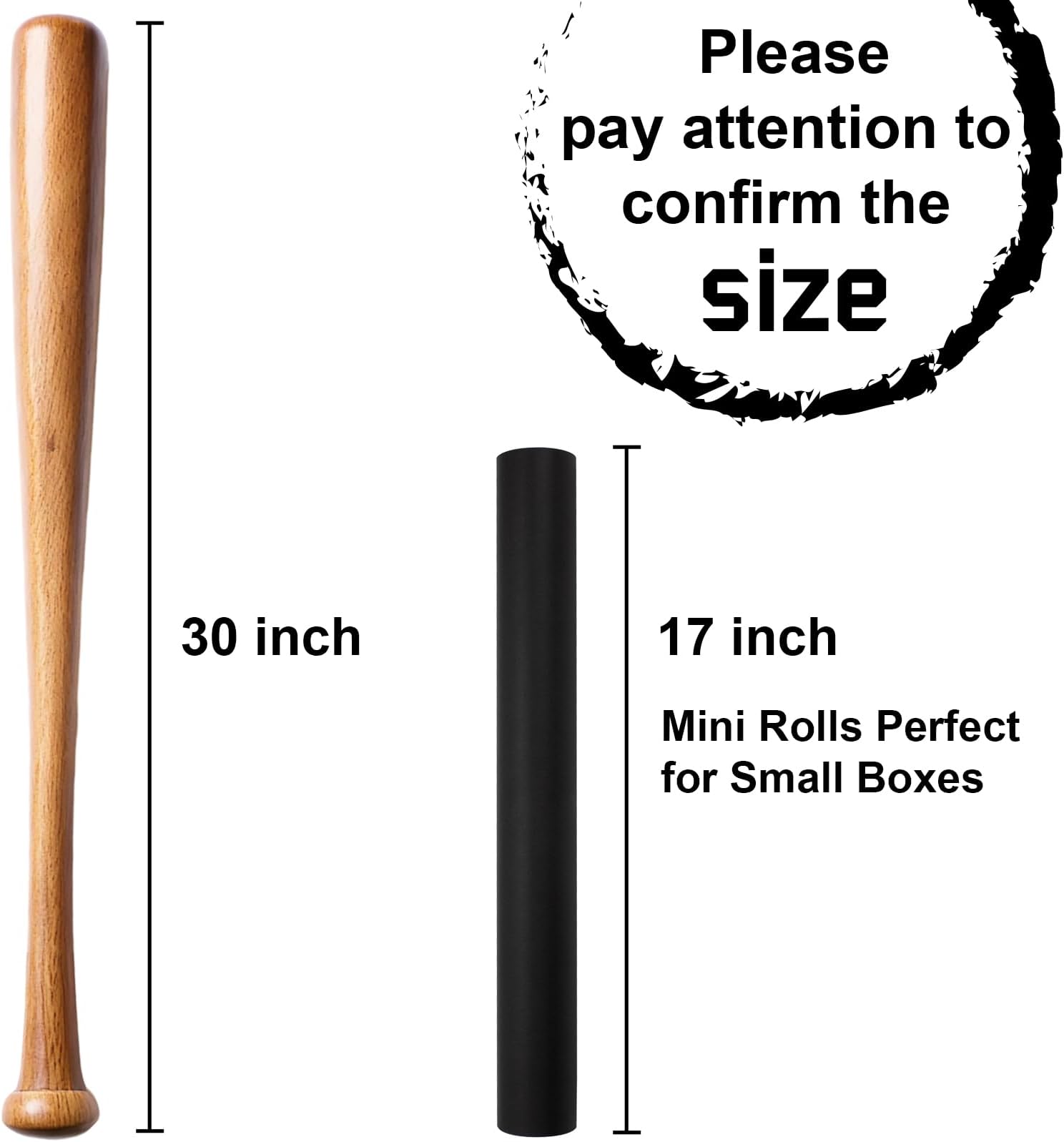 MIMUTI Black Kraft Wrapping Paper - Solid Color Wrapping Paper Perfect for DIY Making, Wedding, Birthday, Christmas, Kids Art Kraft Projects - 17 Inches x 33 Feet