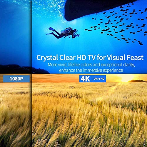 Mexonga Amplified Hd Digital Tv Antenna, 300 Miles Long Range Reception Indoor Hdtv Antenna With Amplifier, Support 4K 1080P Vhf Uhf Tv Channels And All Tv, With 13Ft Coax Hdtv Cable,I5-Bk-Xhb-22 #TOP2