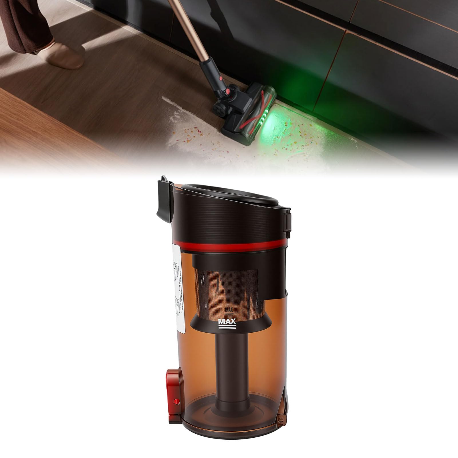 SUNGOOYUE Ultra Dust Cup z Zespołem Cyklonowym, Zestaw Filtrów
