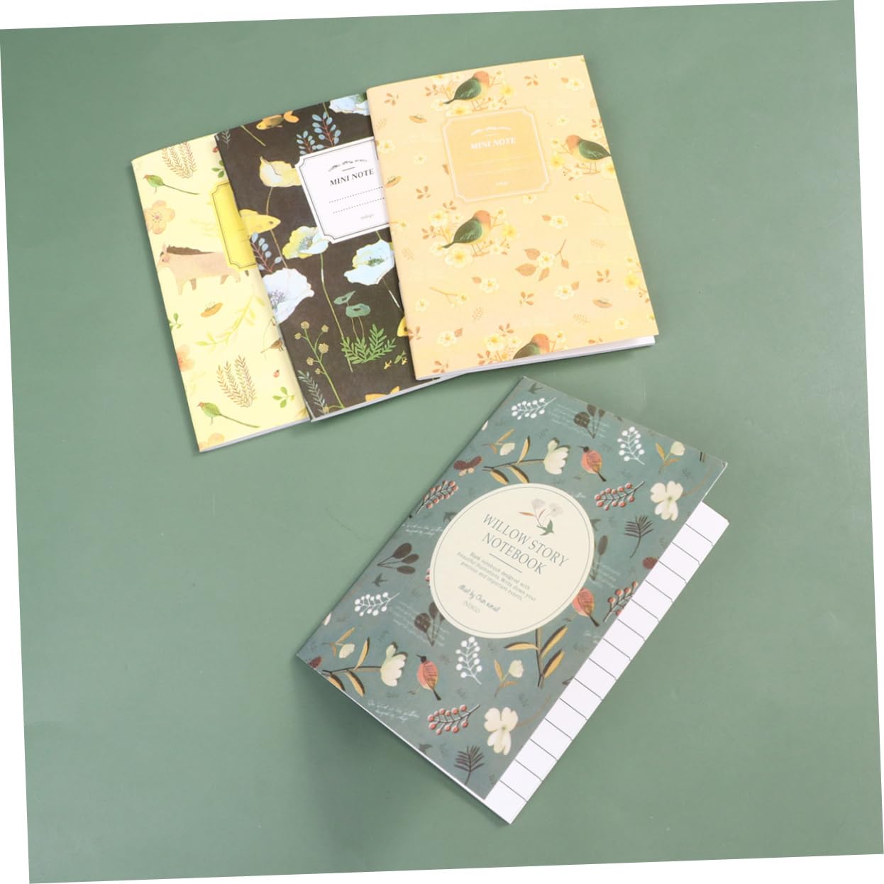jojofuny 3 Set Mini Notebook Con Pagine Quaderni Eleganti Per Ufficio E Scuola Stili Pratici E Compatti Per E Note 50 Pezzi * 3
