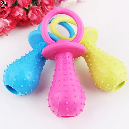 Miniatura 6 de Juguetes para masticar para mascotas, dientes dentales coloridos para perros, dientes saludables, masticar, entrenamiento, pelota de juguete, huesos