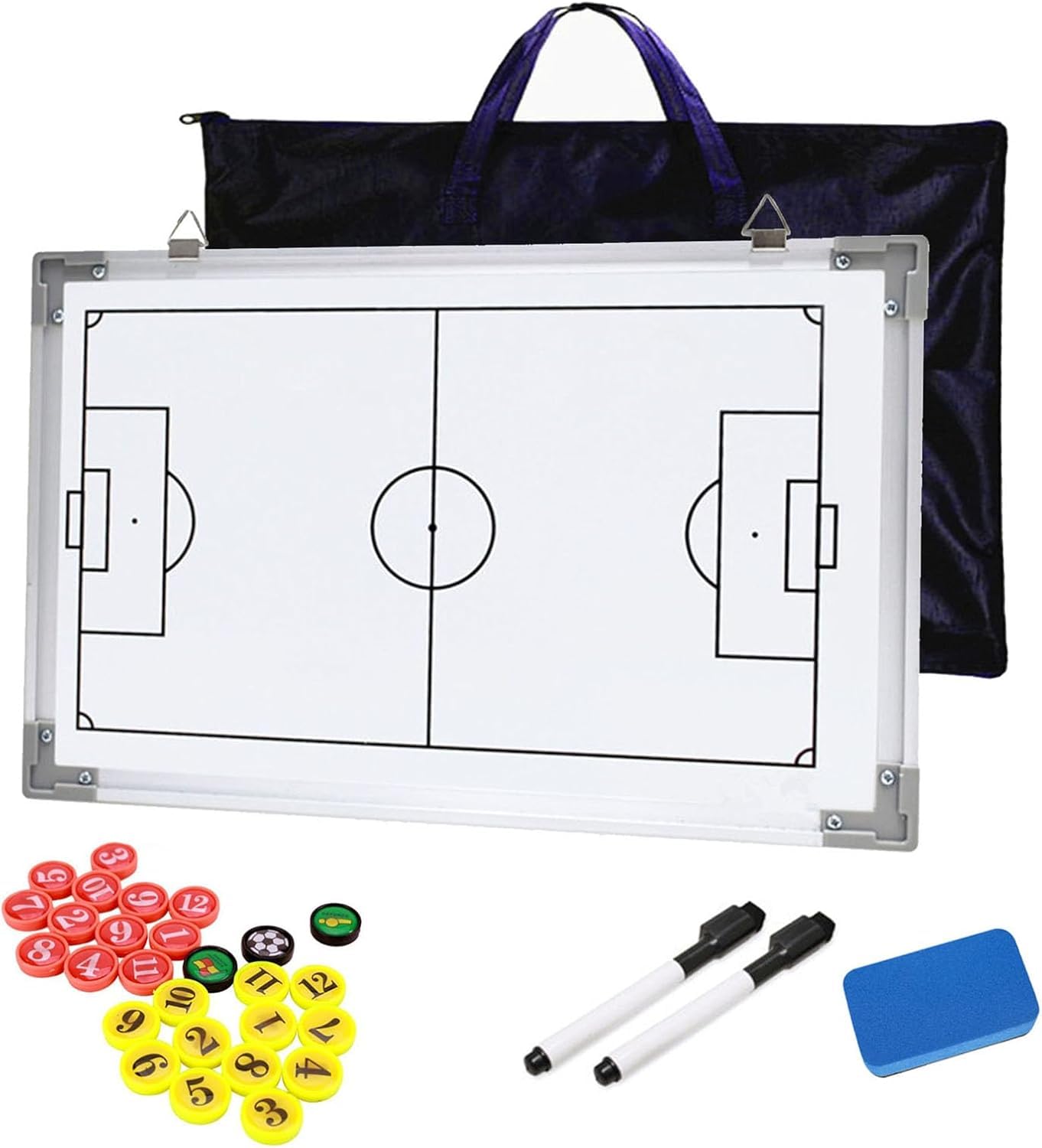 Soccer Tactics Board Football Magnetic Tactic Coaching Board Training Assistant