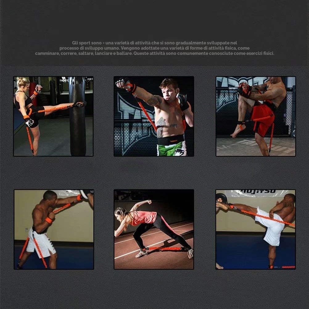 Lego di Forza e Agilità Training Strap System Forza di Allenamento Corda per Il Calcio Basket Taekwondo Yoga Boxing Equipment