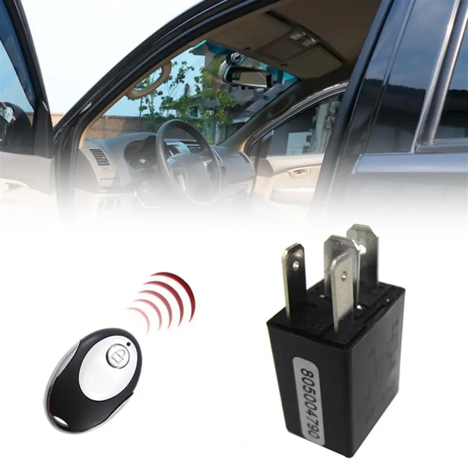 Mini Sistema de Seguridad automático eficaz antirrobo del inmovilizador Coche for el Fácil instalación y Amplia compatibilidad