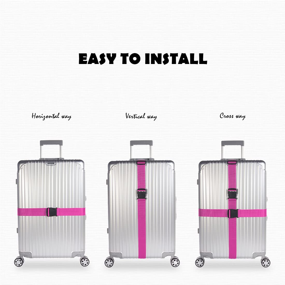 Sangle Pour Valise Avec Code – Accessoires De Voyage