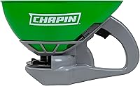 Chapin 8706G Handheld Lawn Spreader - Lightweight 0.3 Gal Broadcast for Seed, Fertilizer & Ice Melt, Thumb Control Gate, Portable for Small Yards
