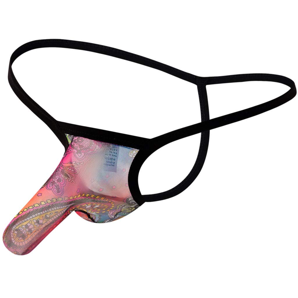 Calzoncillos bóxer para hombre con efecto transparente transpirable y textura efecto cuero 4