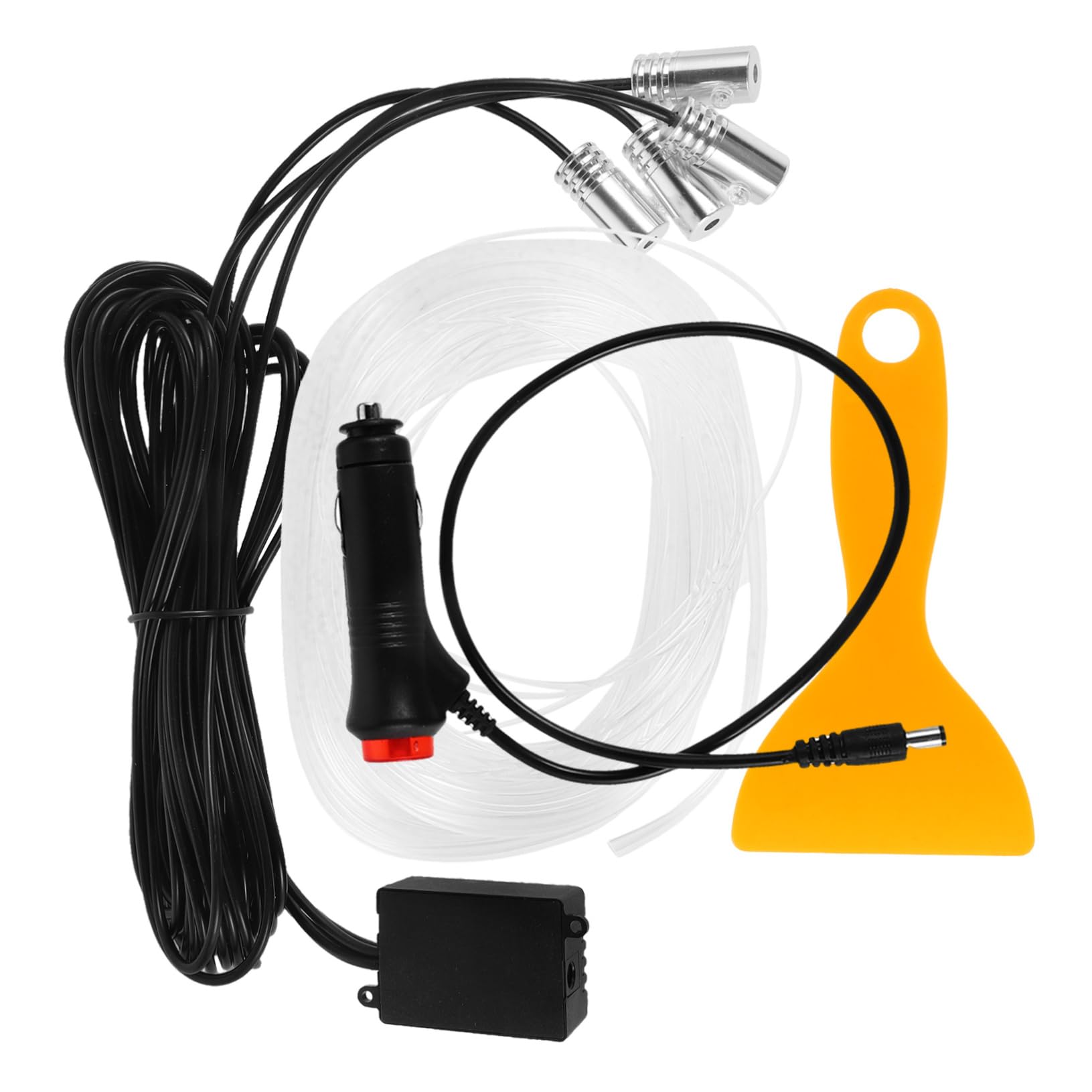 Luz Ambiental Decorativa LED para Coche 10 W 12 V, 1 Juego