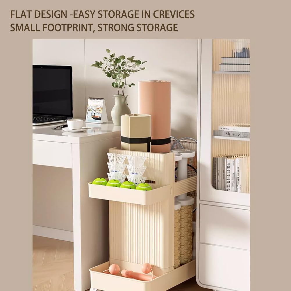 Support De Rangement Pour Tapis De Yoga, Rangement Chariot Pour