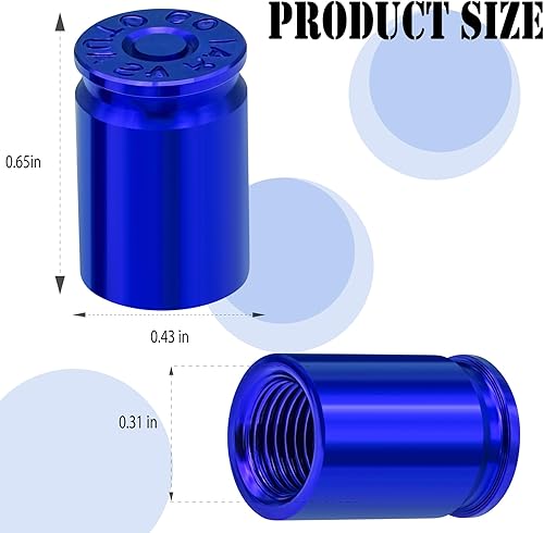 Vista 123 de Tapas de válvula de neumático, aleación de aluminio, anticorrosivas, a prueba de polvo, para automóviles, SUV, camiones, bicicletas, motocicletas