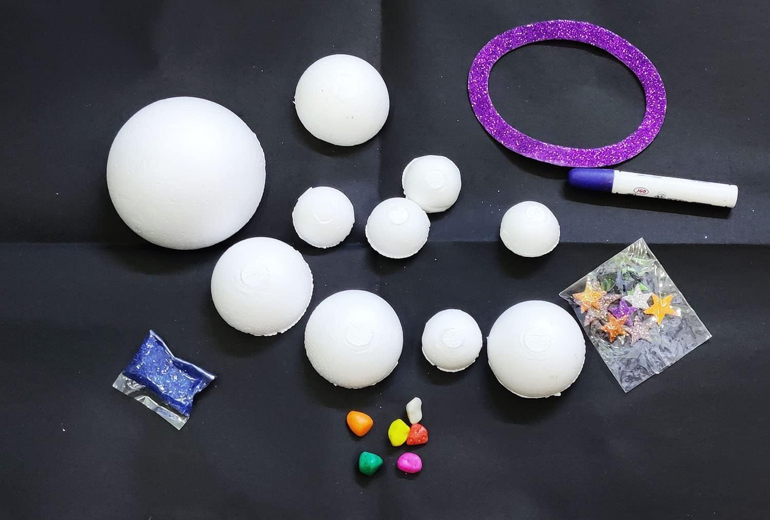 Chuz N Pick Solar System Making kit DIY Educational for Kids and All for Project Works
