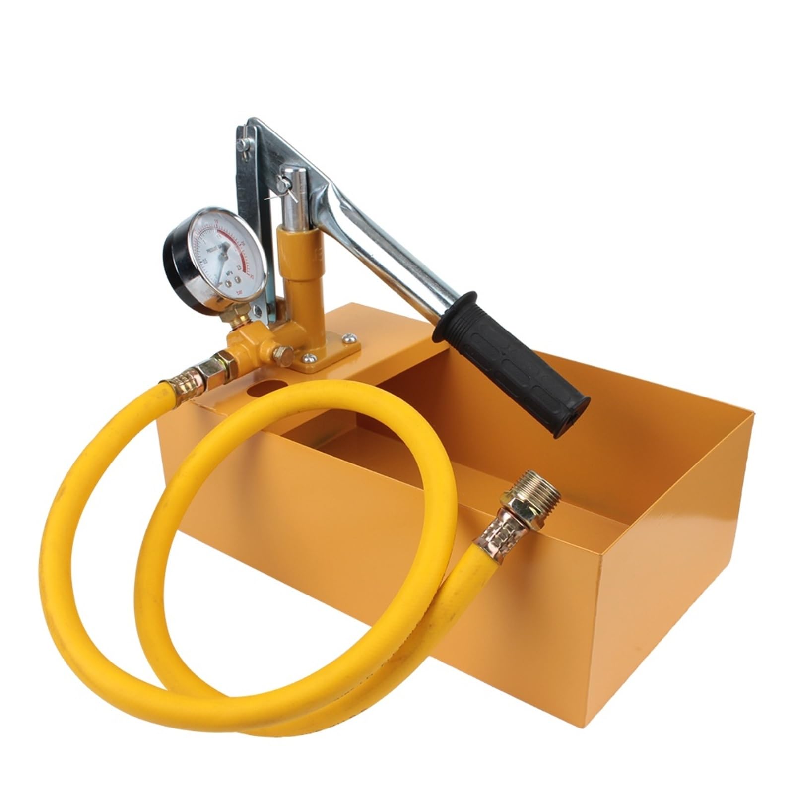 Pompa di Prova, Tubo Flessibile Per Prova Olio Da 25 Kg, Pompa 2,5 MPa G1/2" | Macchina Idraulica Manuale