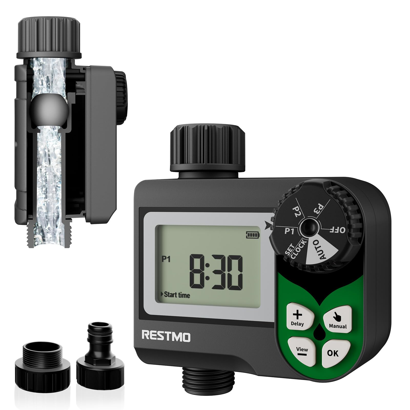 RESTMO Low Pressure Ball Valve Water Timer
