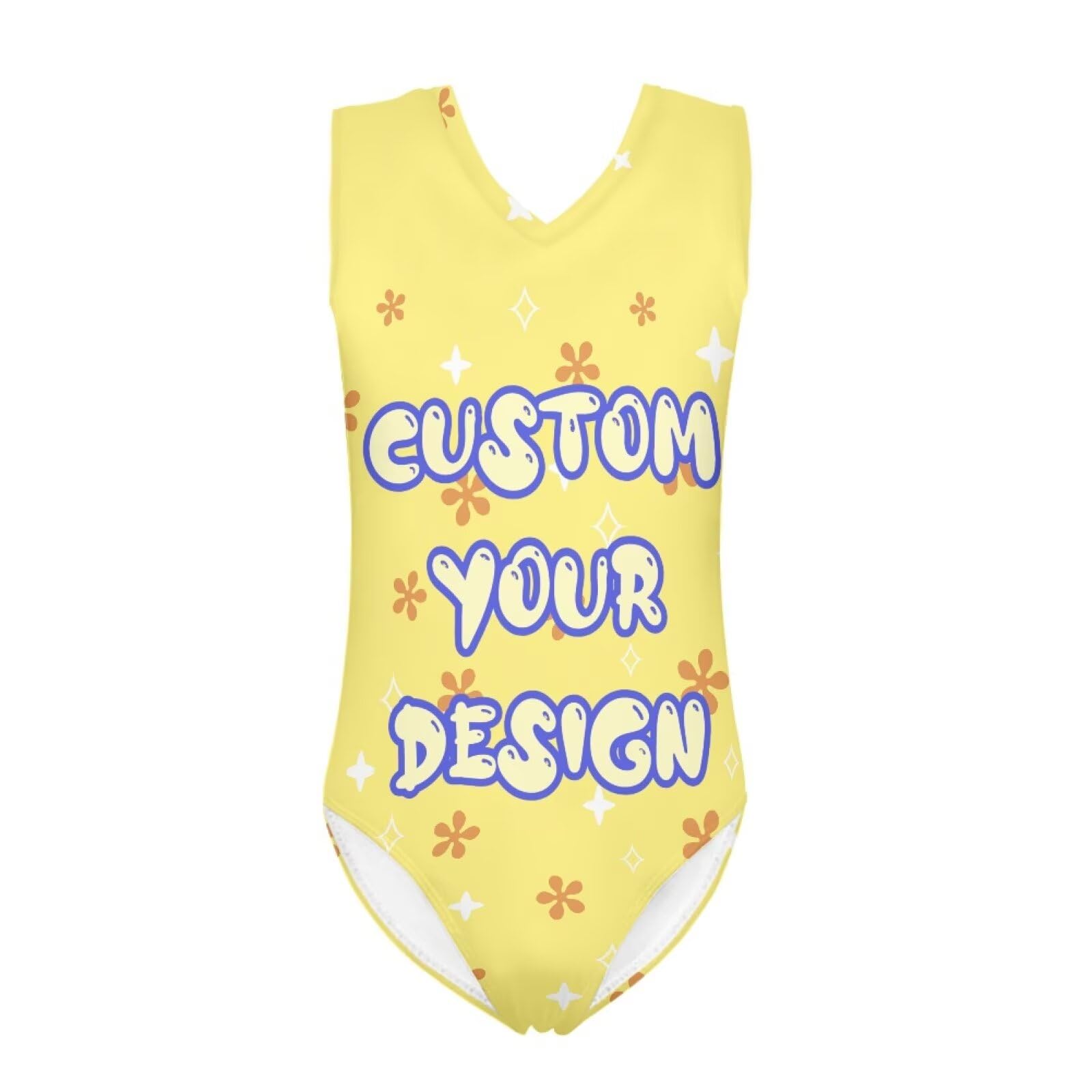 Bulopur Girls' One-Piece Swimwear Age 3-14 Years Teens Little Kids Polyester Swimsuits Sleeveless Bathing Suit