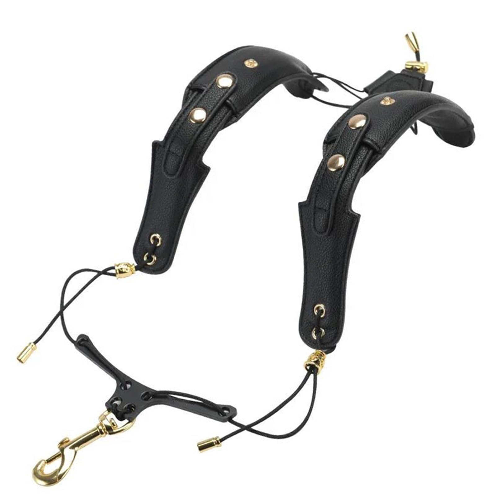 Professionisti accessori per sassofono Tracolla Regolabile In Pelle Per Sassofono Saxophone Tenore Cinturino Per Sassofono Contralto Imbottito Senza Stress Sulla Tracolla