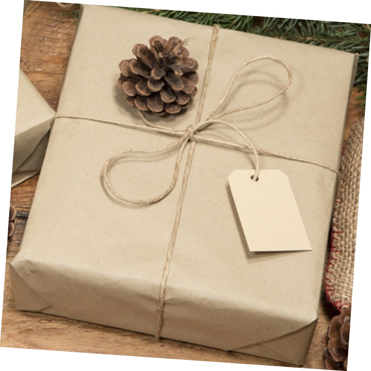 EXCEART 2rouleaux Papier Emballage Cadeau Papier Kraft Pour Anniversaire Décoration Loisirs Créatifs