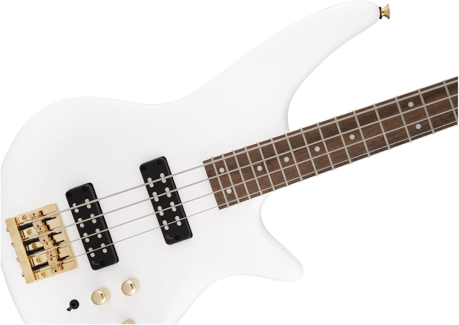 Jackson JS Series Spectra Bass JS3, Snow White, Laurel Fingerboard