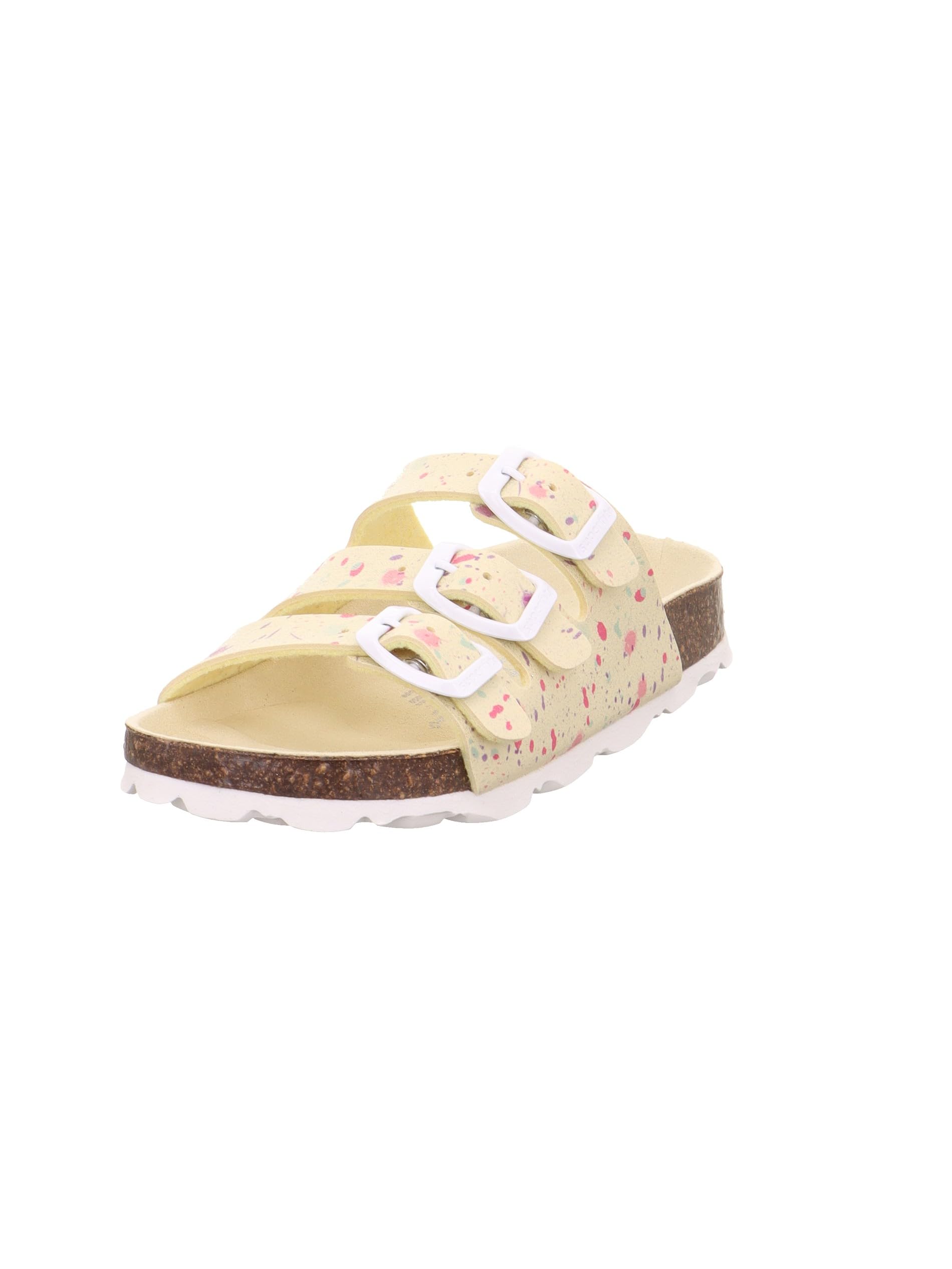 Superfit Footbed Slippers, Yellow/White, 6050, EU 41, Yellow White 6050, 41 EU