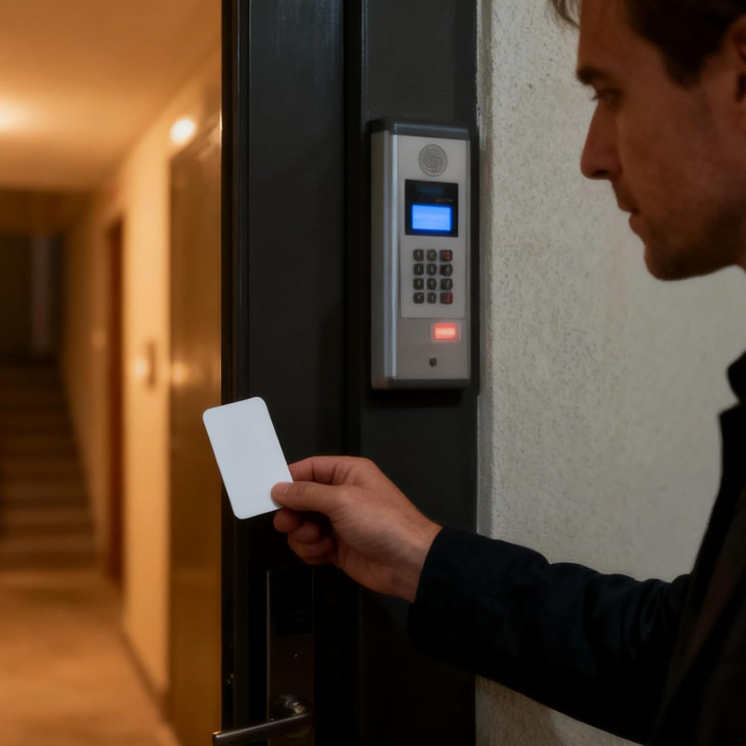 200 Pcs Id White Key Cards For Door Entry, Printable Inkjet, 125Khz, Tk4100-Compatible, Employee Hotel Access Cards