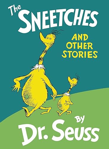 Dr. Seuss Character Sneetch Gift Set includes The Sneetches and Other Stories Hardcover, Whimsical Sneetch Plush Stuffed Animal, and Stickers (Encourages Creativity, Diversity and Imagination)