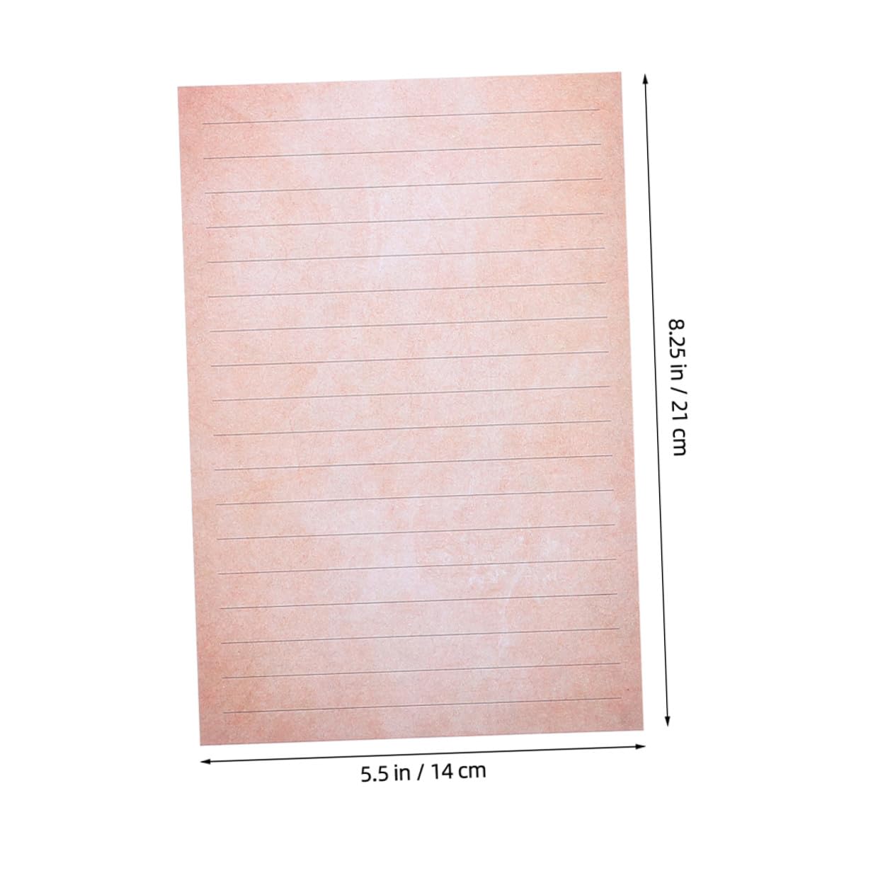 Vintage Briefpapier Satz aus Papier mit Umschlägen, 100 Satz