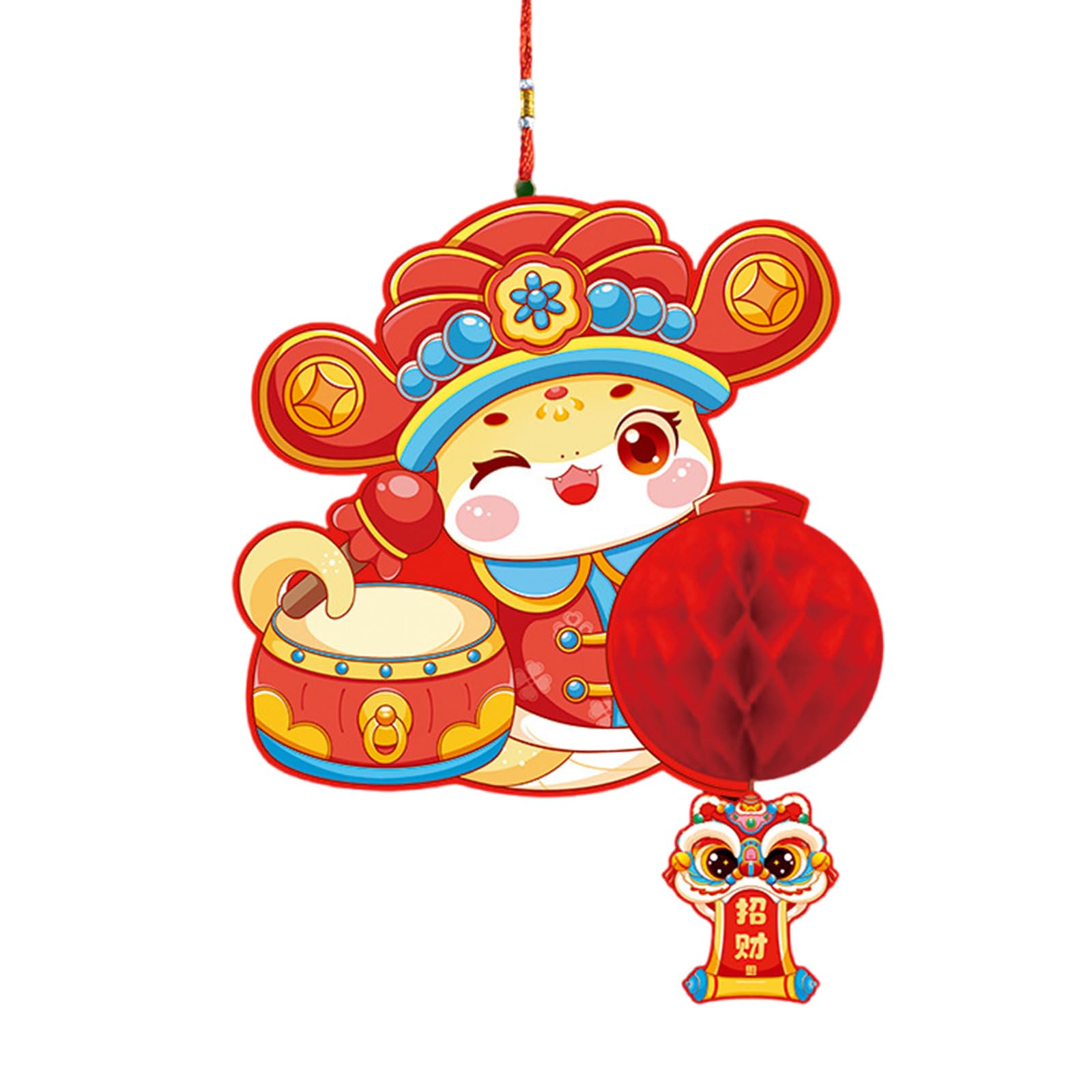 Buxuaaaa Sturdy Paper Hanging Light Distinctive Hanging Light Decoration for Enhancing Festival Atmospheres At Event Festival Decorations