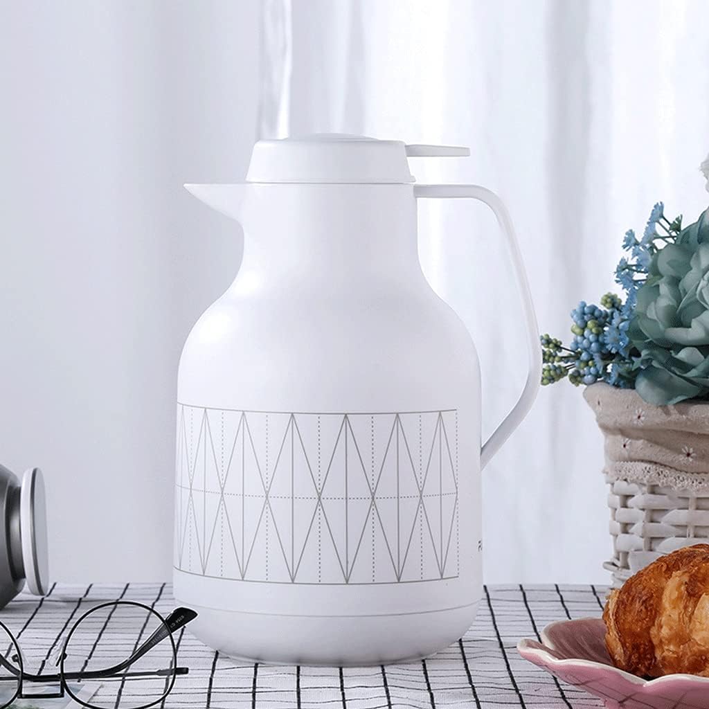 HBJWOV Coffee Carafe Thermal Stainless Steel Walled Thermal Pots Hot Cold Beverage