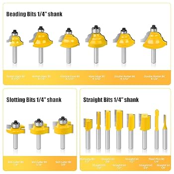 Amazon | KCNN トリマービット ルータービット 35本 セット 軸径
