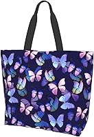 Vista 1 de Bolsas de mano reutilizables con diseño de calavera de azúcar y flores, bolsa de playa para viajes, compras, trabajo diario