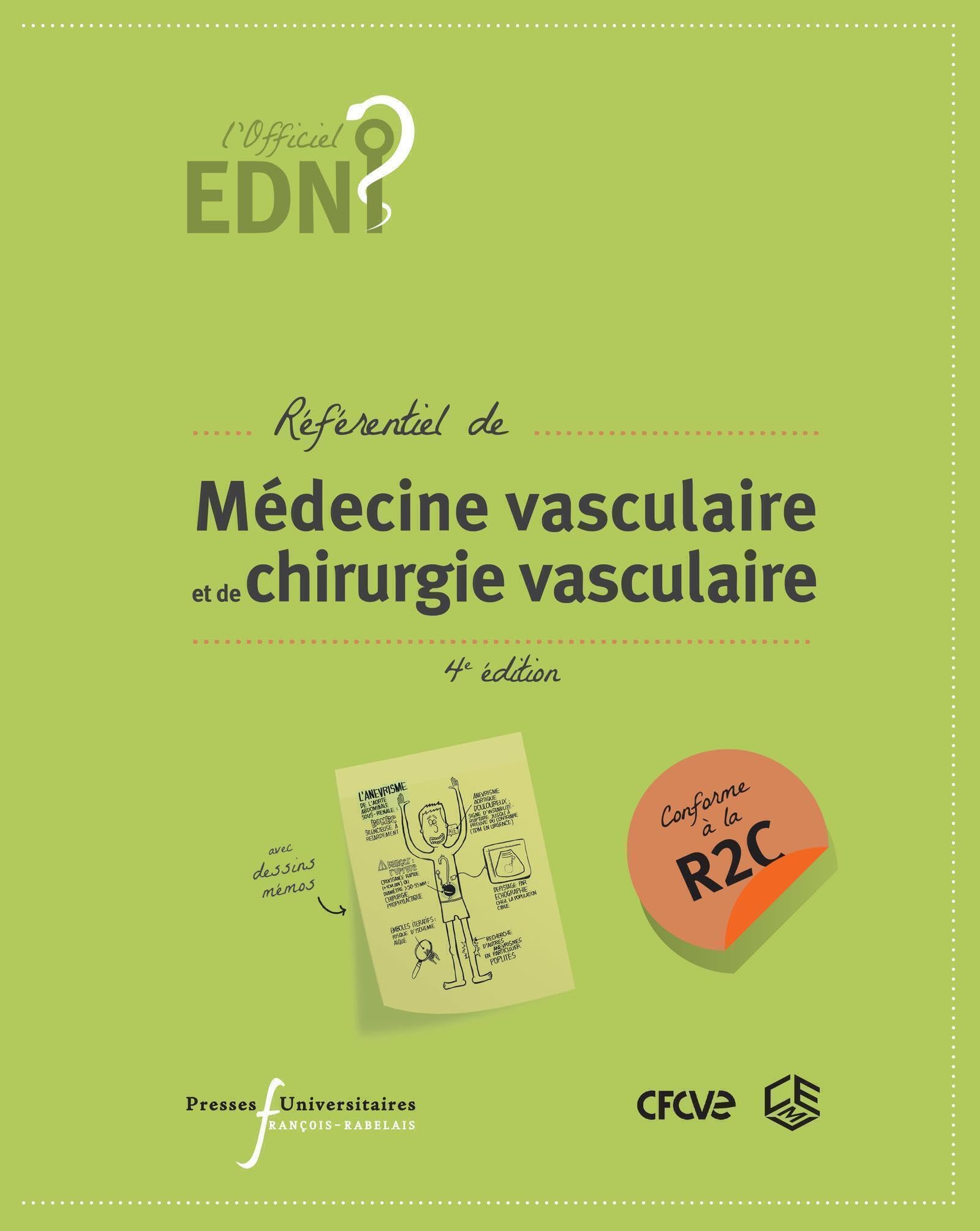 EDN référentiel de médecine vasculaire et de chirurgie vasculaire: (4e édition conforme à la R2C)