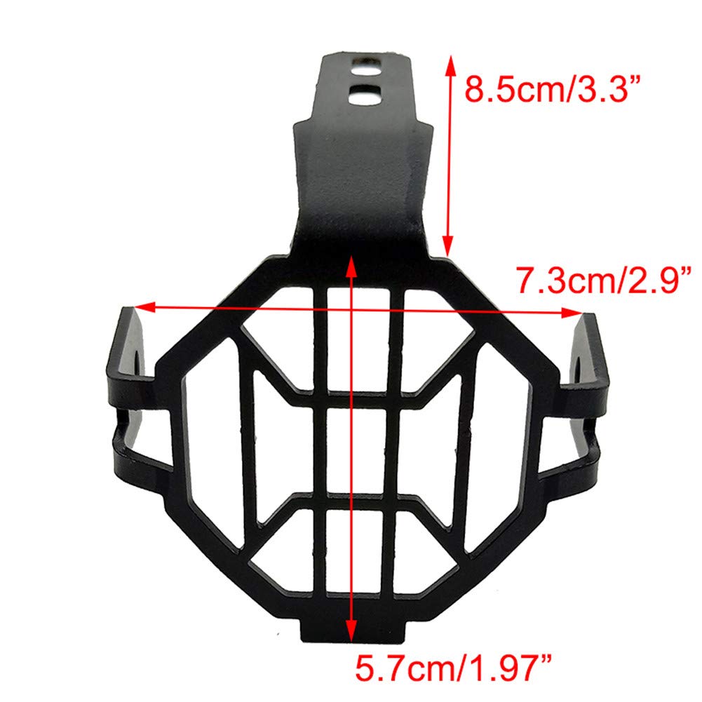 Copertura per fendinebbia per Moto Telaio fendinebbia 2 pezzi telaio fendinebbia per moto griglia refit, griglia per moto paraurti anteriore griglia fendinebbia per R 1200 GSA GS LC ADV F800GS