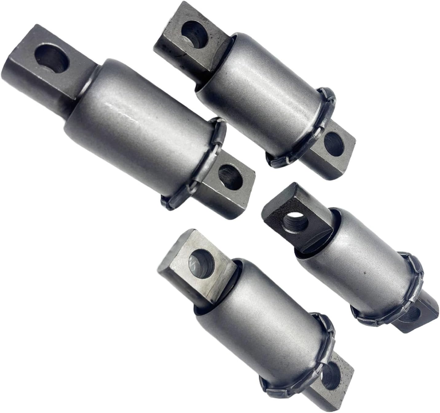 4PCS Rubber Leaf Spring Bushing – Compatible with Freightliner FASII Airliner 1990+, International 2003+, Kenworth Peterbilt 2004+, Replace RB268 MR782 16005092