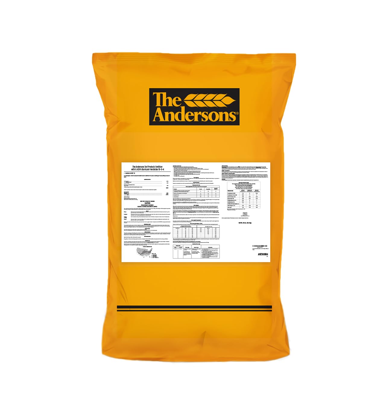 The Andersons Barricade 18-0-4 Pre-Emergent Weed Preventer Fertilizer - Covers 10,000 sq ft, 40 lbs DG Granules