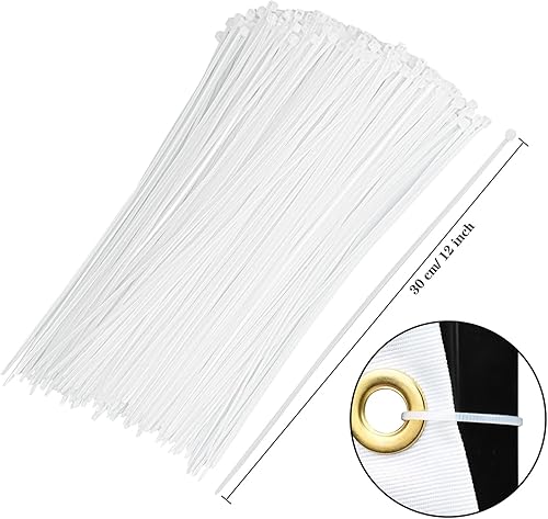 Miniatura 6 de 7 banderas patrióticas plisadas de Estados Unidos con bridas y ojales de latón para decoración del Día de los Caídos del 4 de julio al aire libre