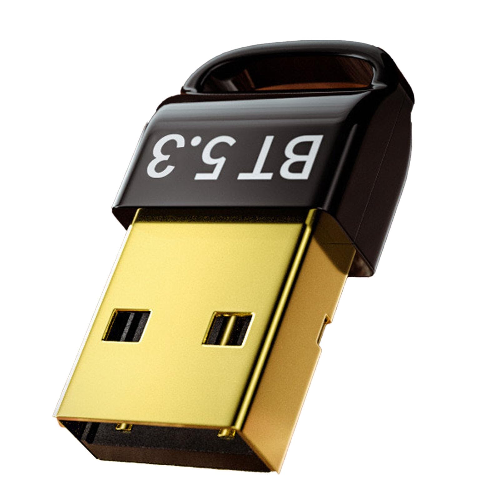 Adattatore Bluetooth USB per PC, Ricevitore e Trasmettitore Dongle Bluetooth 5.3, Adattatore Bluetooth Senza Latenza per Laptop, Computer, Cuffie, Tastiera, Stampante, ecc.