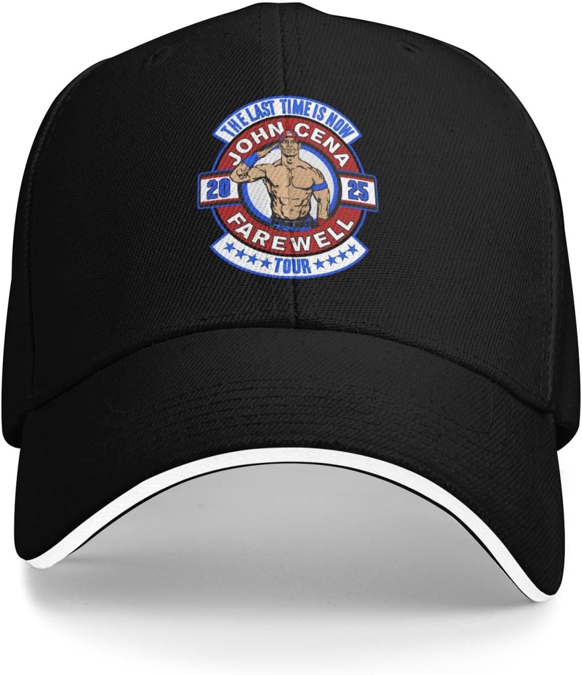 Vintagea Baseball Hat Outdoor Dad Cap Fashion Adjustable Graphic Trucker Hats Black