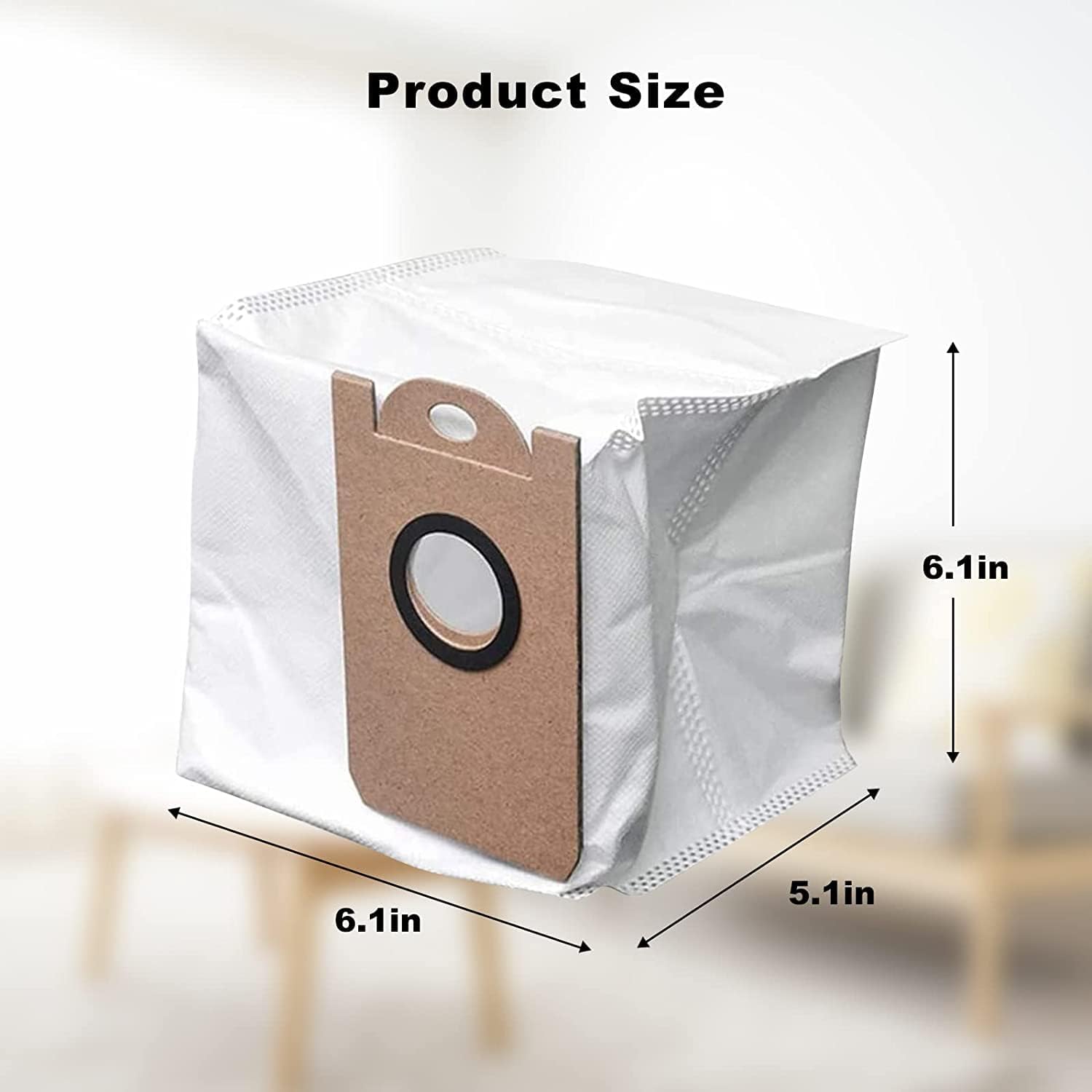 12pcs Leakproof Dedicated Large Capacity Dust Bag For M7 Pro M8 Pro M7 Max Vacuum Cleaner