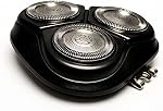 X3000 Replacement Shaver Head (Holder + Blades) Compatible with Philips Norelco Aquatec, X3052/91, X3001/90,S2305 Replacement Heads(S1311,S1211,S1121,S1015)1 Pack