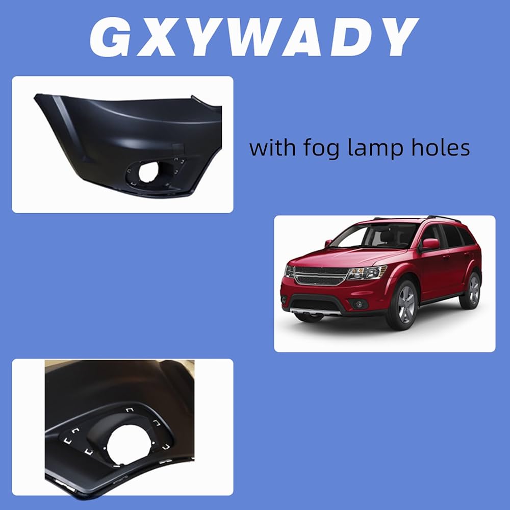 GXYWADY Front Bumper Cover Replacement for Dodge Journey