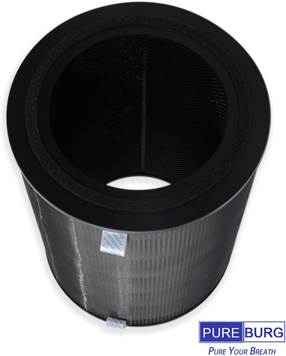 PUREBURG Replacement Filter Compatible with Dreo Macro Max S Smart True HEPA Air Purifier, H13 HEPA 3-Stage Filtration Activated Carbon 2-IN-1 - Image 3