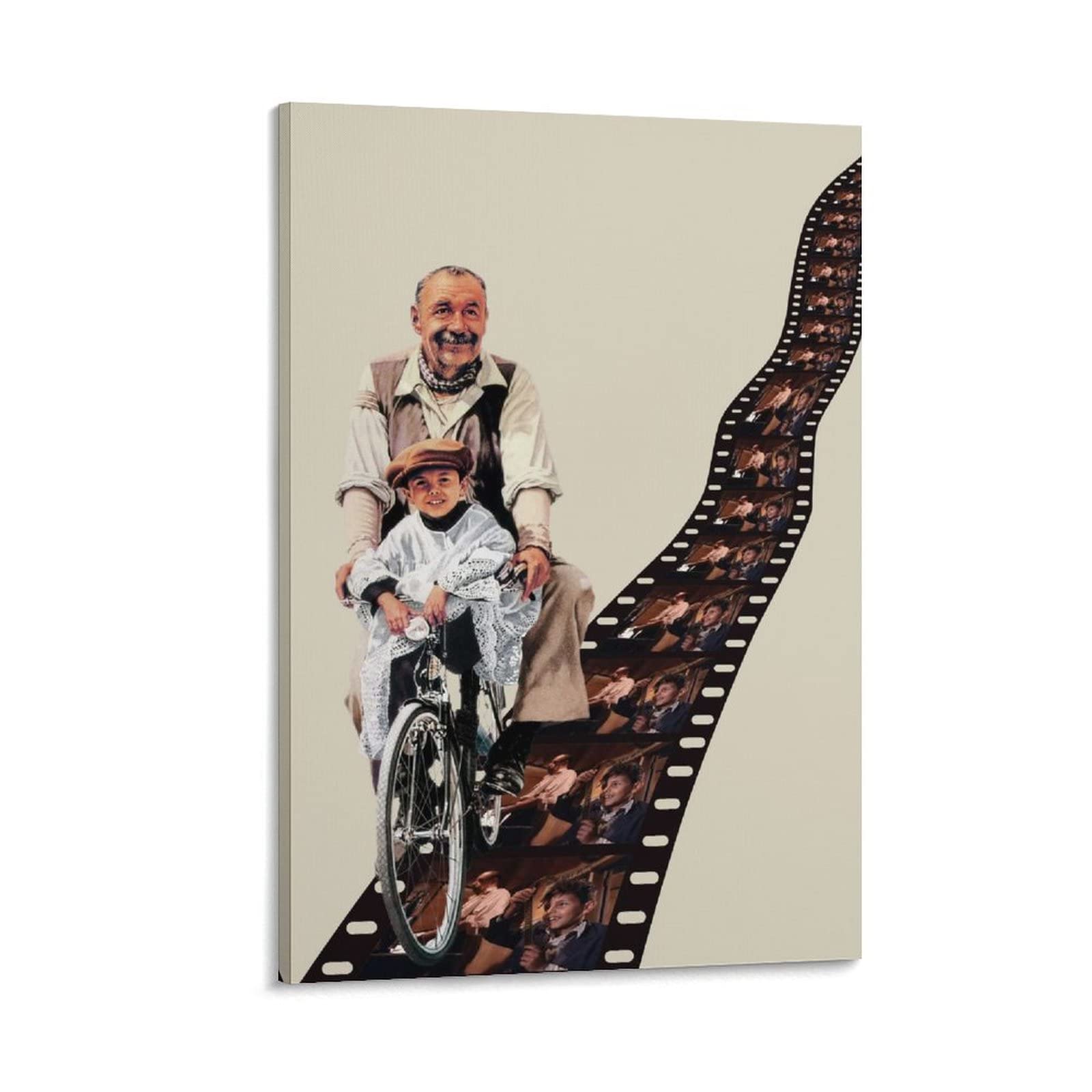 Póster de cine Paradiso de cine italiano para habitación, póster estético, pintura decorativa, lienzo para pared, póster de sala de estar, dormitorio, 40 x 60 cm