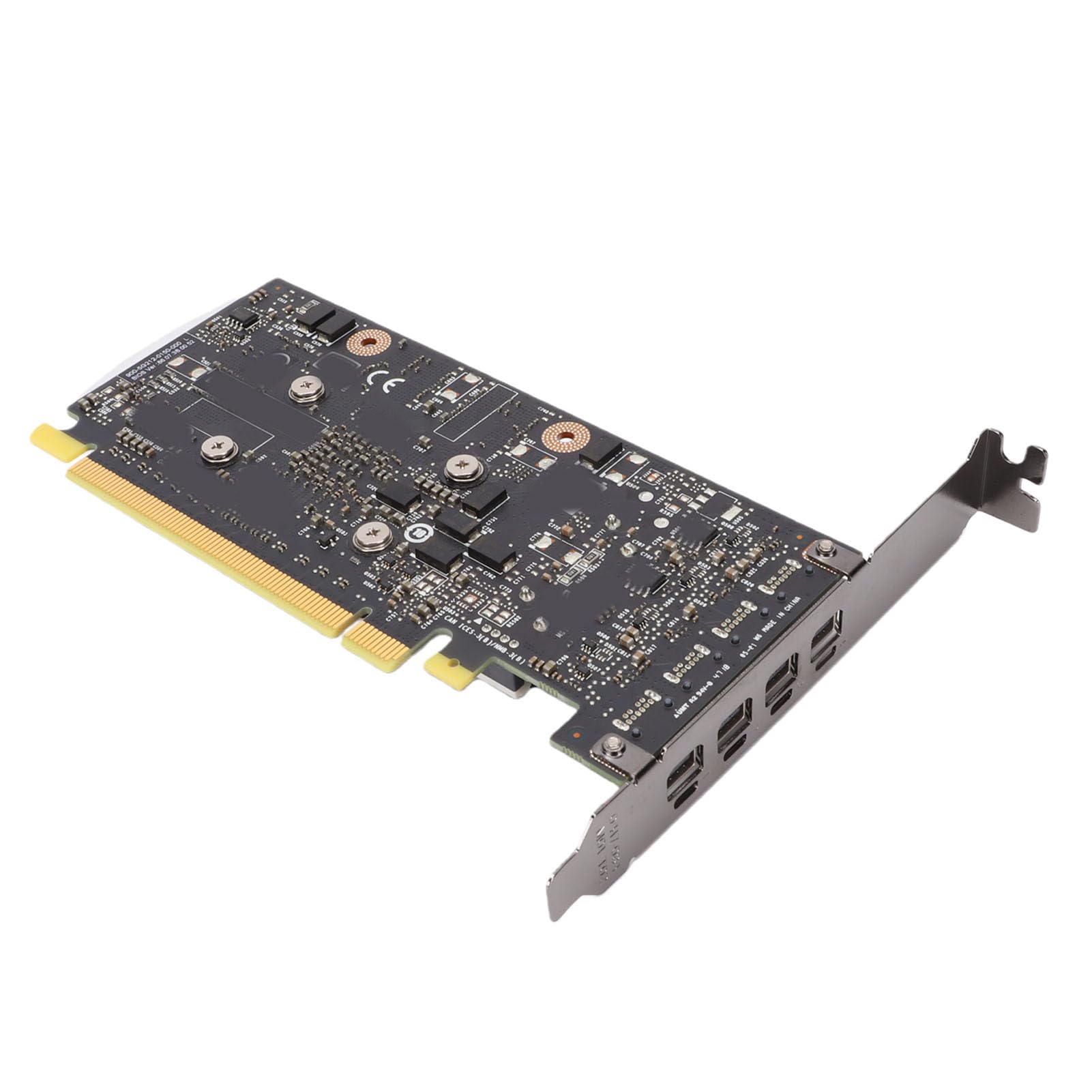 VBESTLIFE Karta Graficzna 4 GB GDDR5, 640 Rdzeni, 4 Wyjścia DisplayPort 4K z Renderowaniem Przyspieszanym Przez GPU, do Modelowania 3D i Edycji Wideo na Stacjach Roboczych
