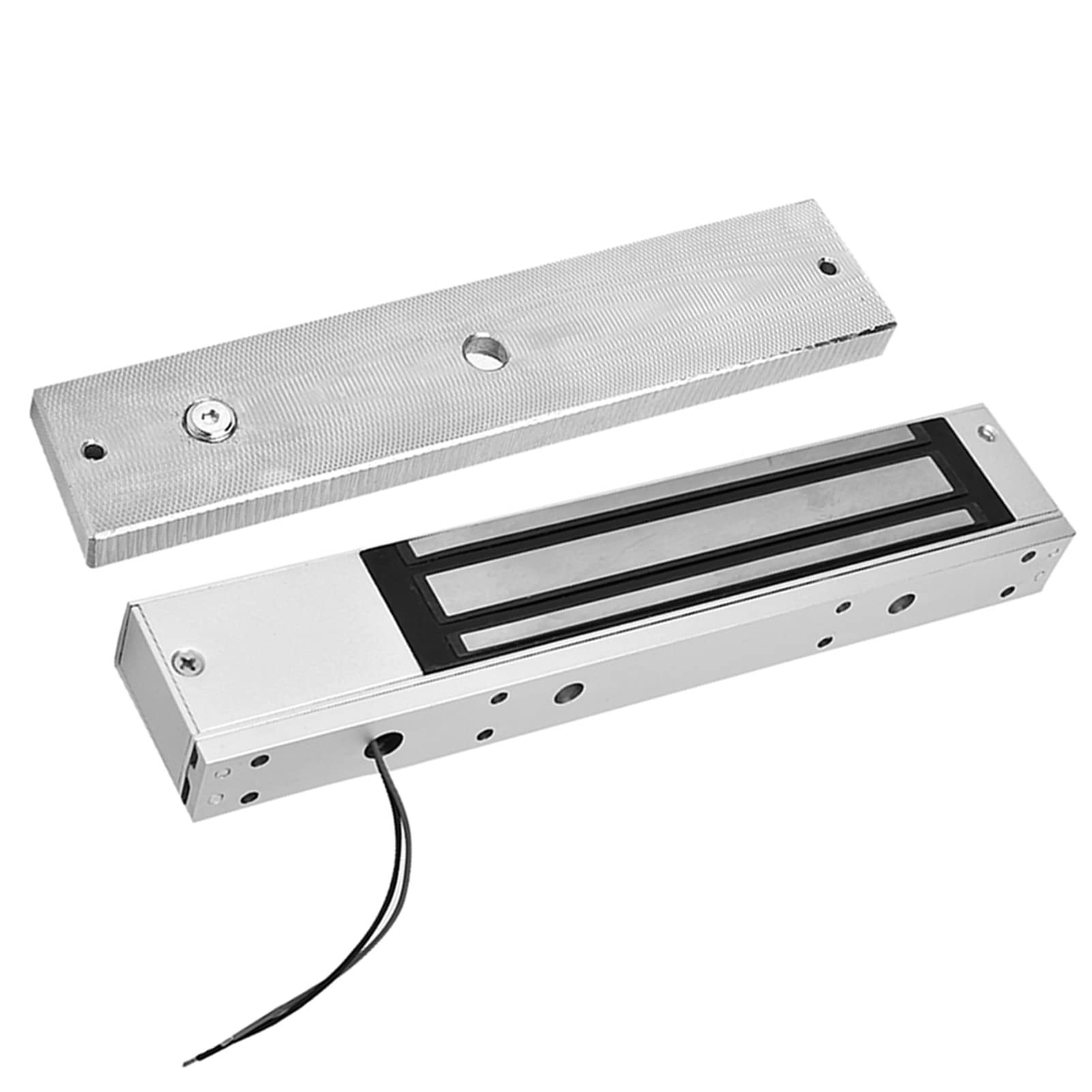 Verrou électrique 280 kg de force de maintien | Étanche et anti-ternissement – Résistant à une utilisation en extérieur | Contrôle d'accès DC 12 V pour portes en bois/métal/verre
