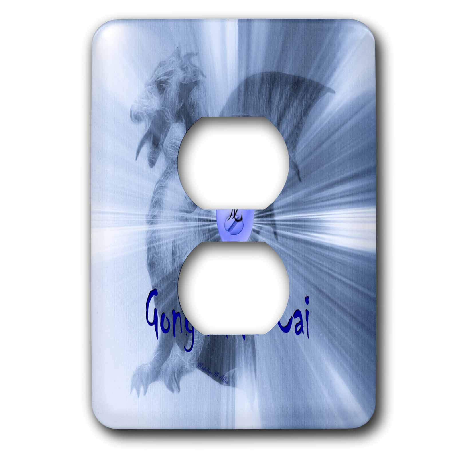 Dragon A 2 prises 3dRose plaque de finition murale graphique haut de gamme