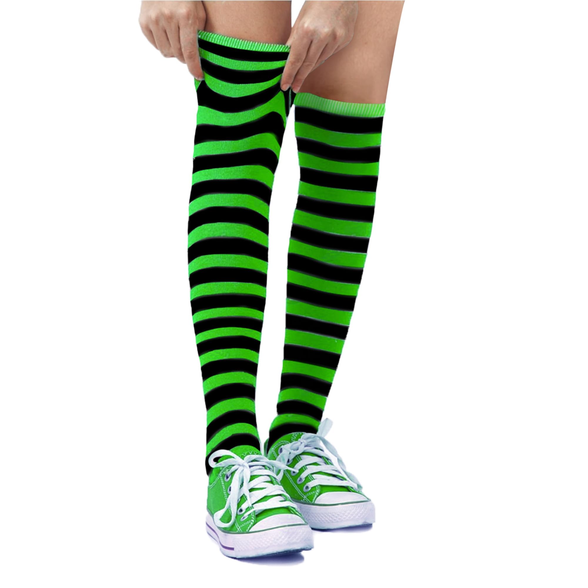 Dress Up America Cotton Striped Socks for Kids - Striped Knee High Socks for Girls and Boys | Teens - Stylish & Comfortable