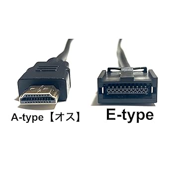 Pioneer テレビ HDMI USB 接続端子付き LXU-242NBi ホンダ ギャザズ HDMI変換ケーブル カーナビ タイプE