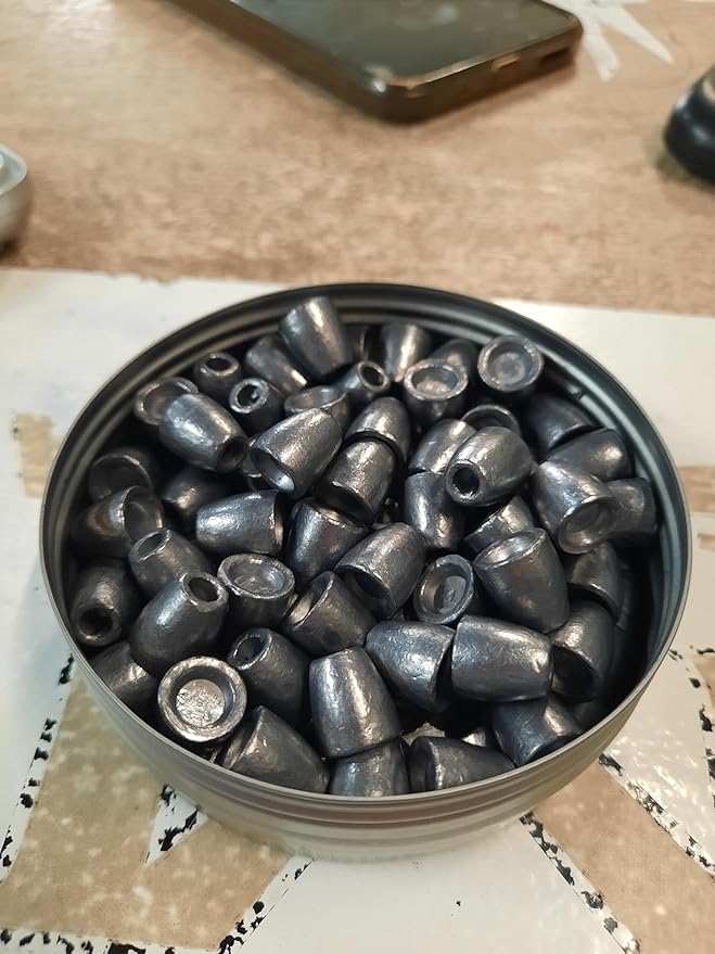 Lattina per balines Premium Slug 9 mm Norica - Calibro .35-4,85 grammi [Latta 100 pelleti]