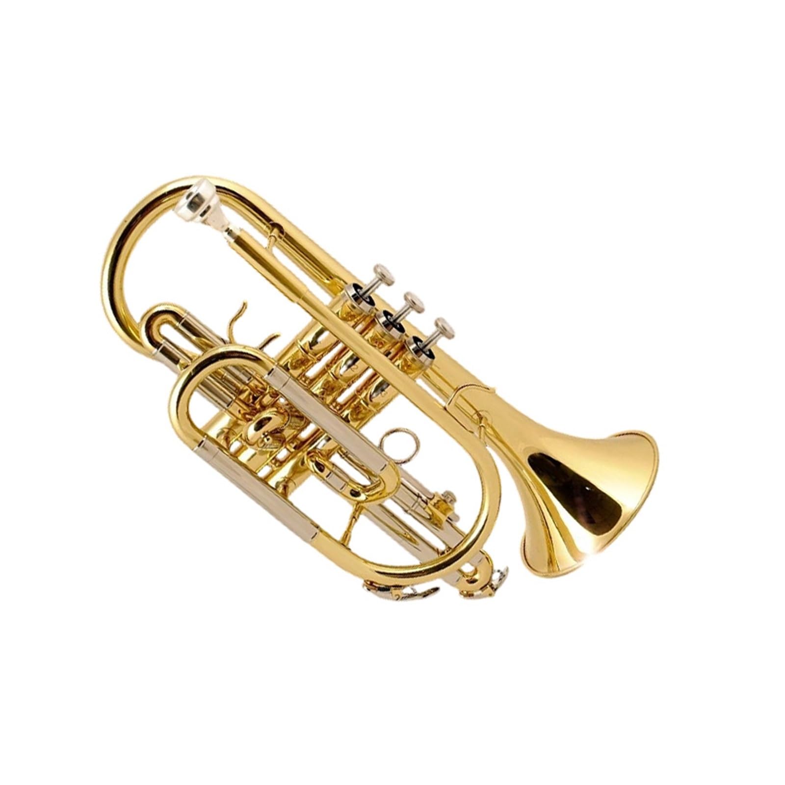 Kornett Musikinstrument Trompete Lack Gold B Taste Professional Gold