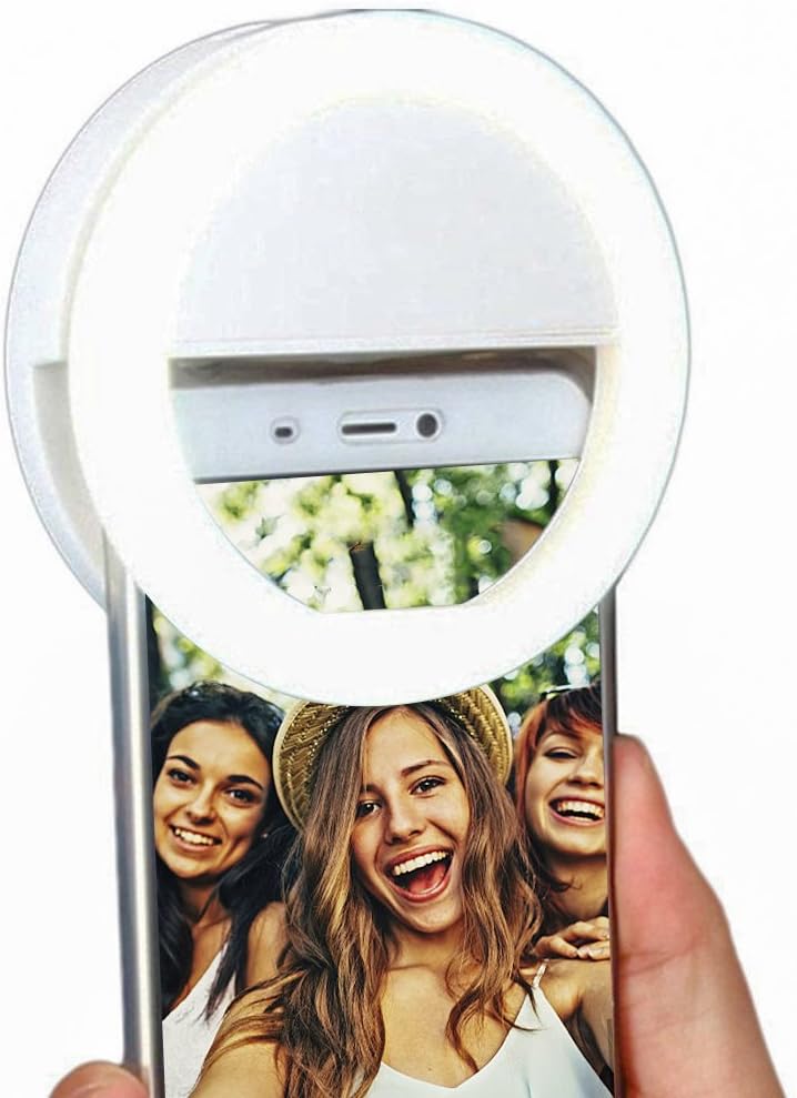 Selfie Ring Light, F5MALL Electric Selfie LED Camera Light