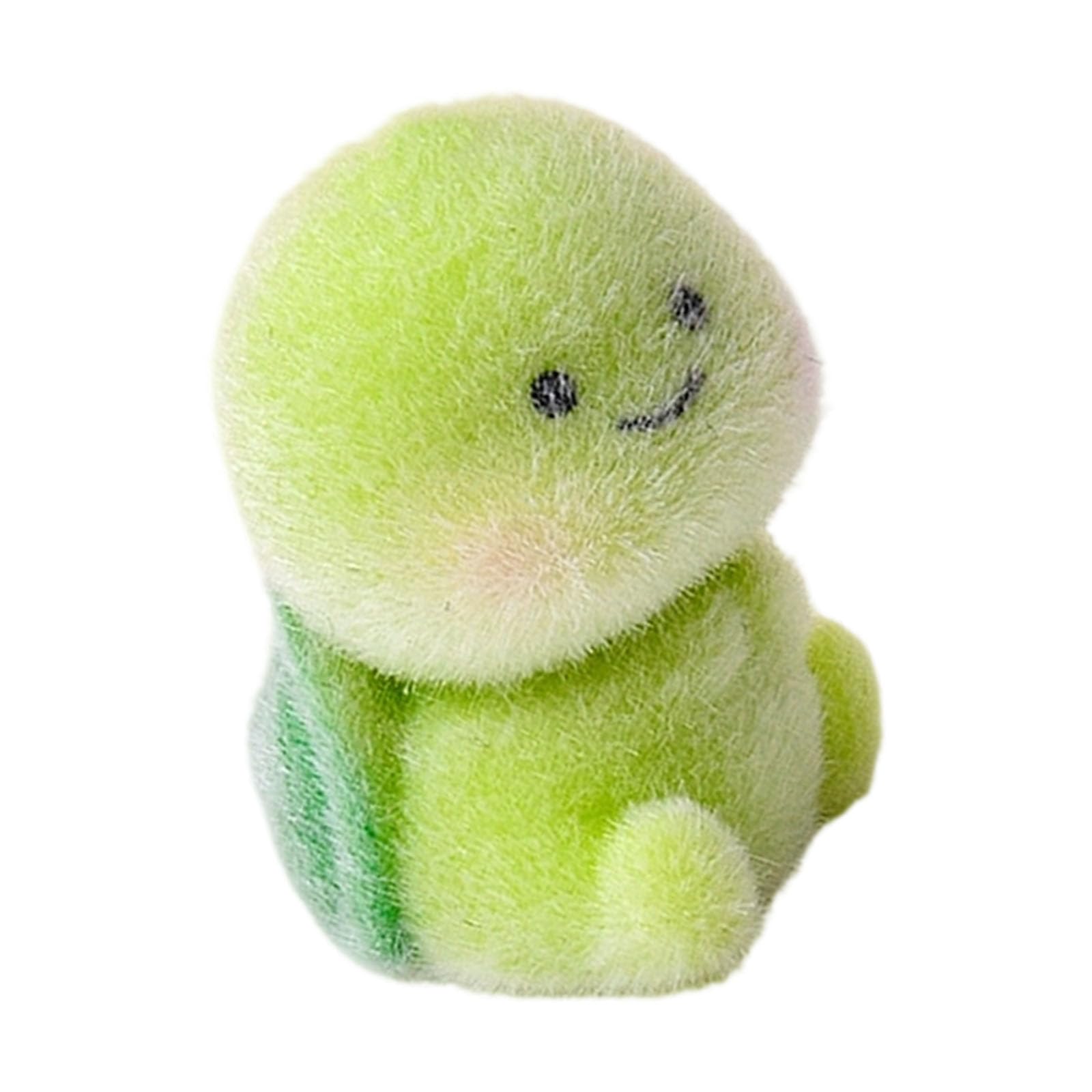 Laikoutd Turtles Shape Resin Decoration with Flocking Texture Desk Ornament Small Size Suitable for Friend Family Present Home Ornament